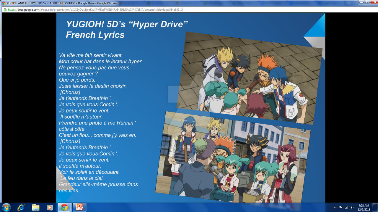 Yu-Gi-Oh 5D's - Hyper Drive - FULL Opening Theme