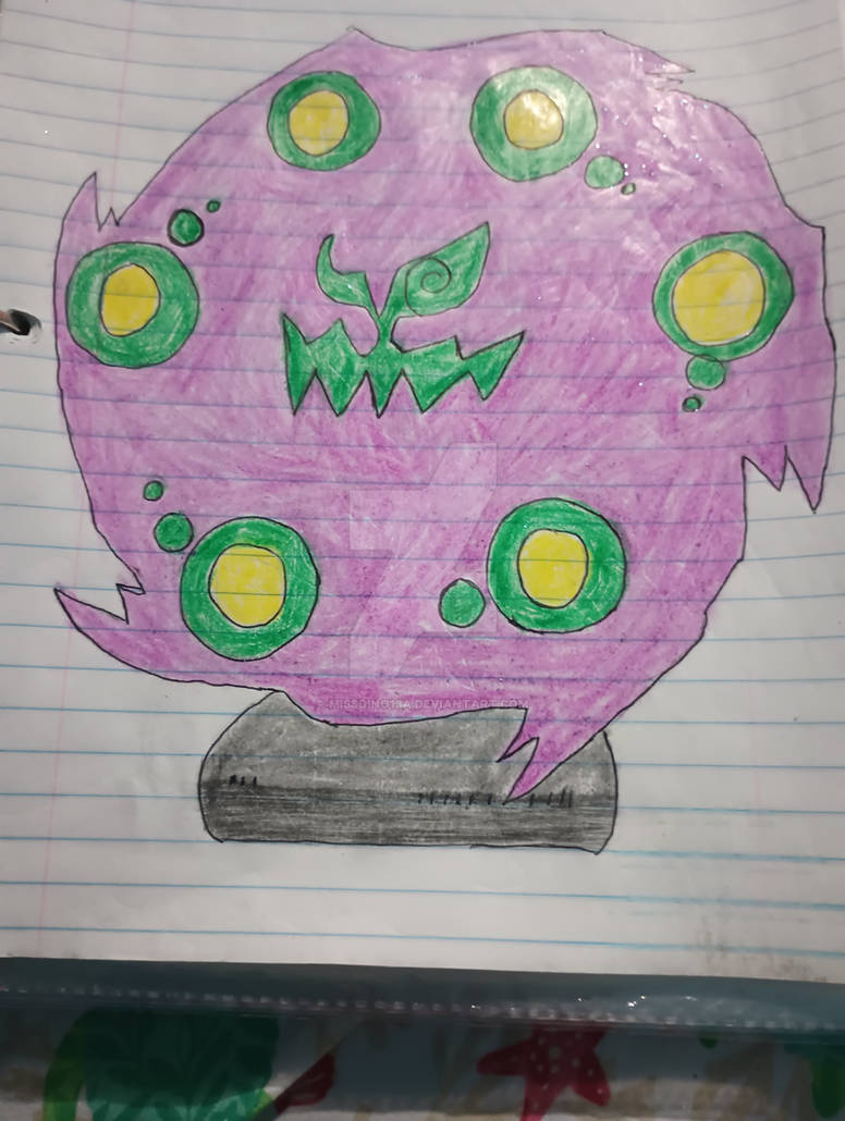 Spiritomb Draw Pokemon: Spiritomb by MissDino13a on DeviantArt