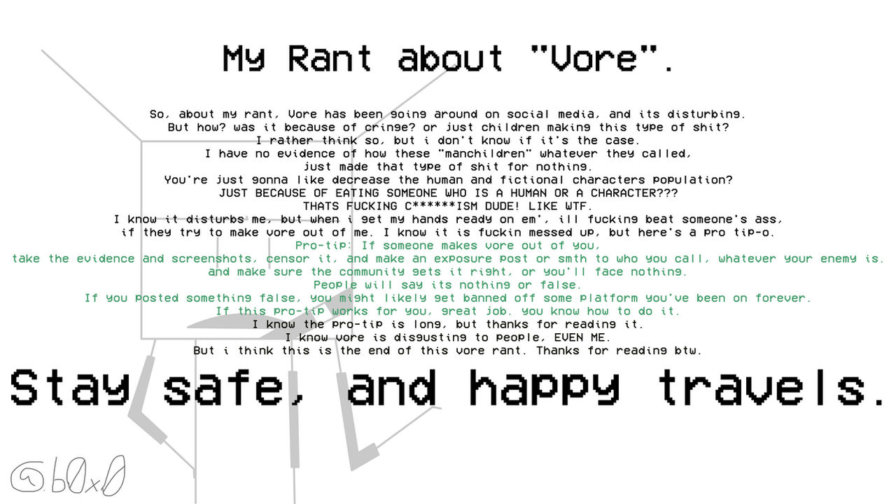 My Rant about Vore. by Boxotheidiot on DeviantArt