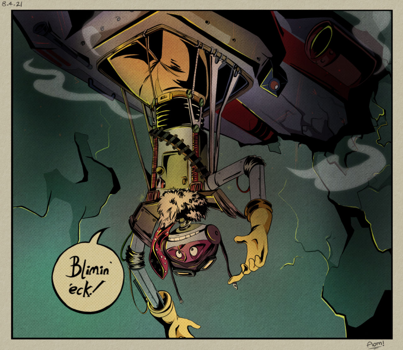 Zappomatic Pin Blimin Eck by tired-robot on DeviantArt