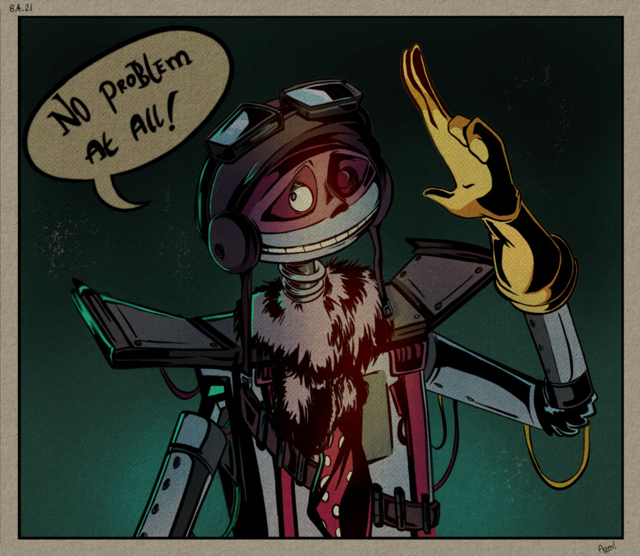 Zappomatic Pin Zappo Salute by tired-robot on DeviantArt