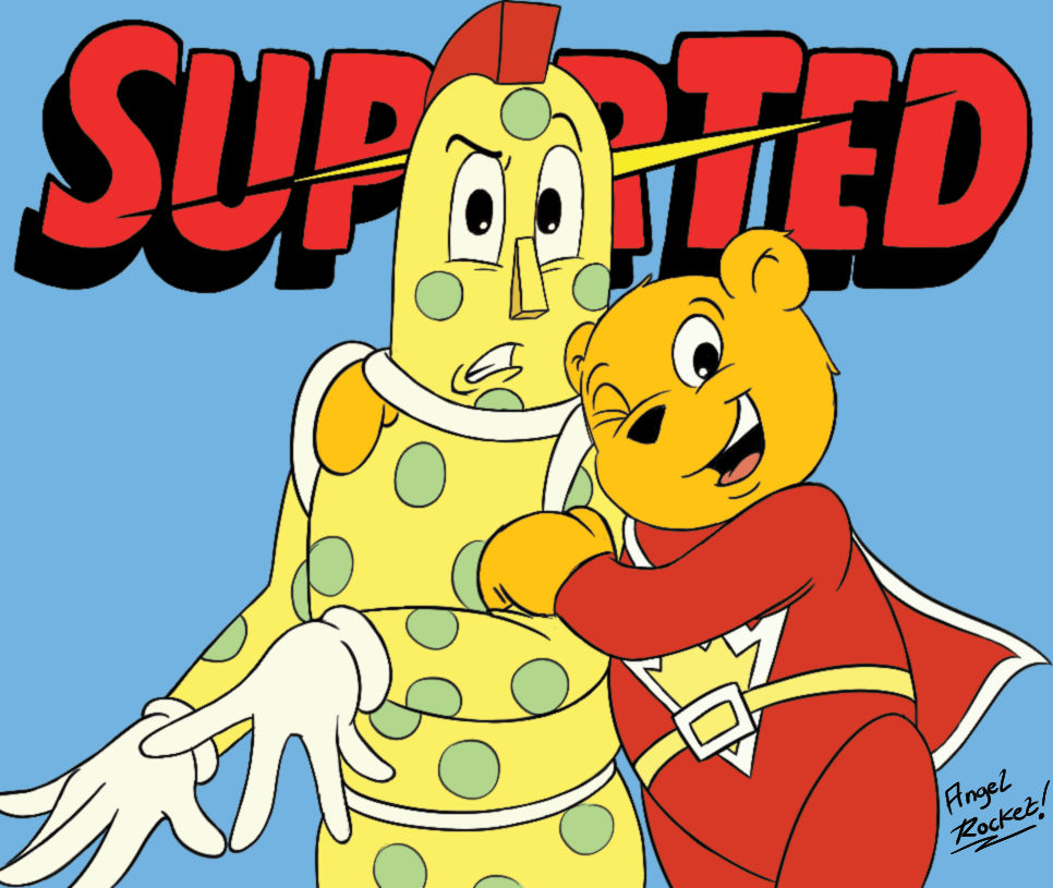 Superted And Spotty by tired-robot on DeviantArt