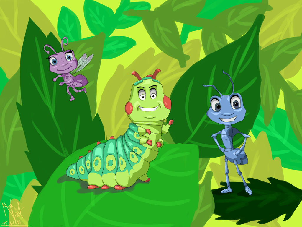 Chibi Bug A Bug's Life Chibi by VioletCW on DeviantArt