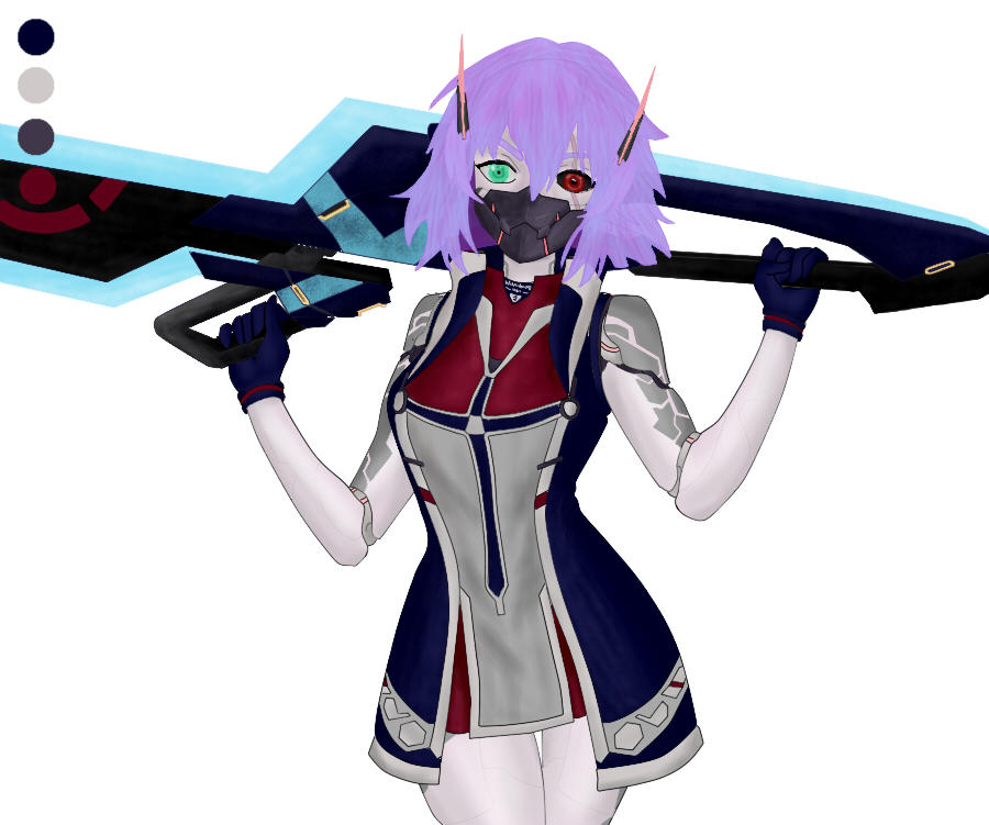 DarkEvil PSO2 by ShadowZer on DeviantArt