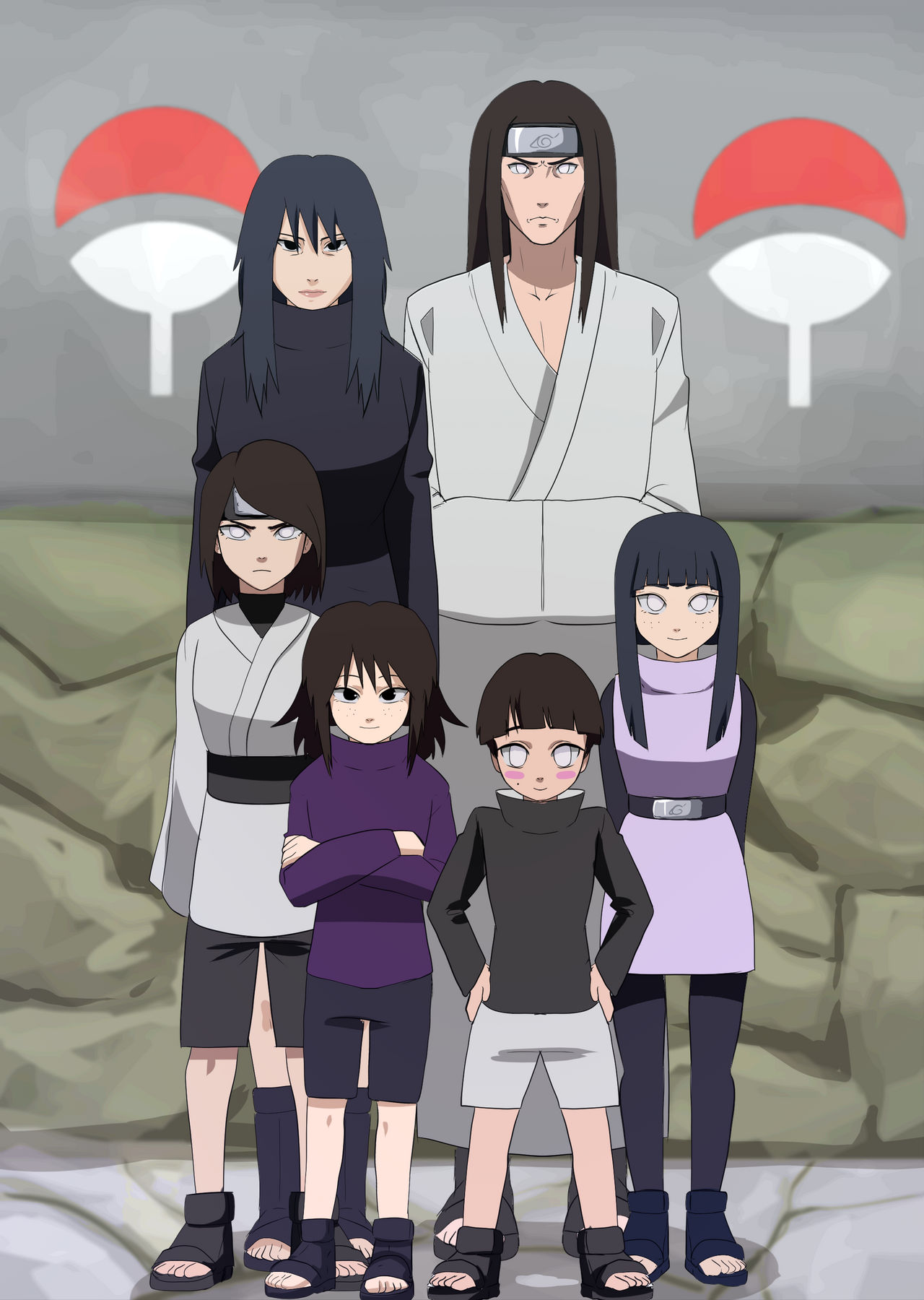 Hyuga-Uchiha Family by MikaChanArts on DeviantArt