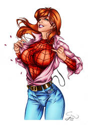 Mary Jane, spidey wannabe