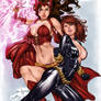 Scarlet Witch and Black Widow
