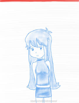 Classic Blue Sketch