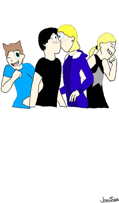 Draw The Squad ~ The Kiss by Jessie404 on DeviantArt