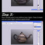 Painting a Teapot in Photoshop Tutorial
