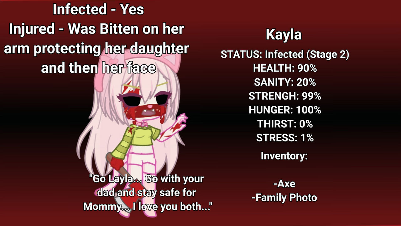 Infection AU: Kayla