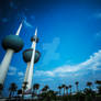 KUWAIT TOWERS CLOUDS