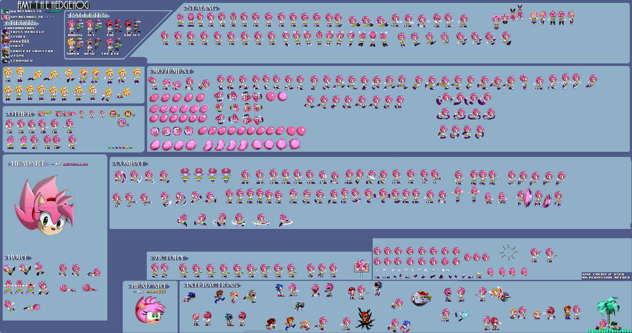 Amy Variants Amy V2 New Wip by Moro868 on DeviantArt