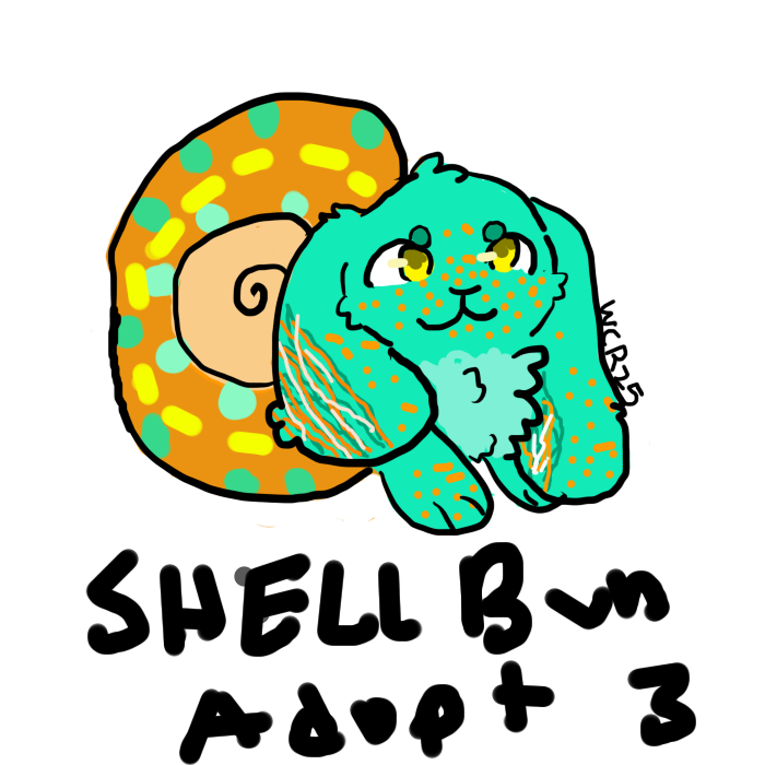 Shellbun adopt 3 by Roseqalaxy on DeviantArt