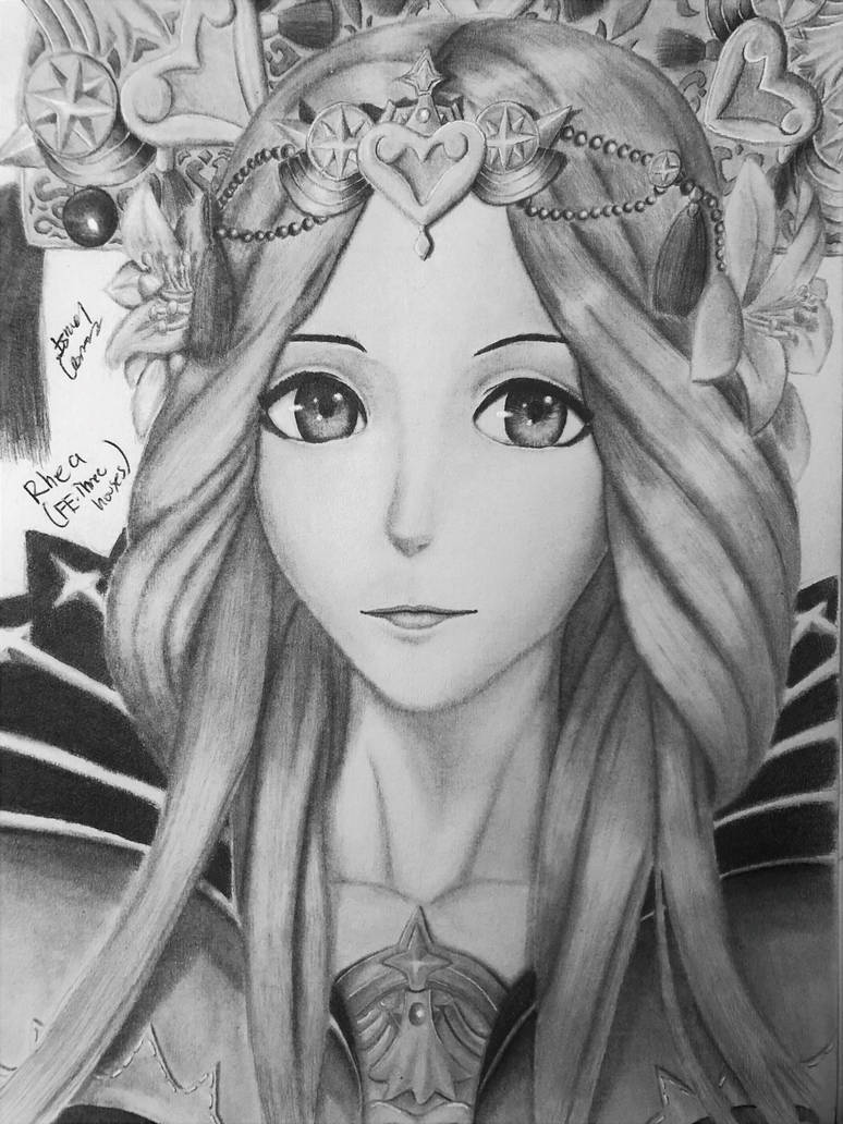 Portrait of Lady Rhea by kademowfive on DeviantArt
