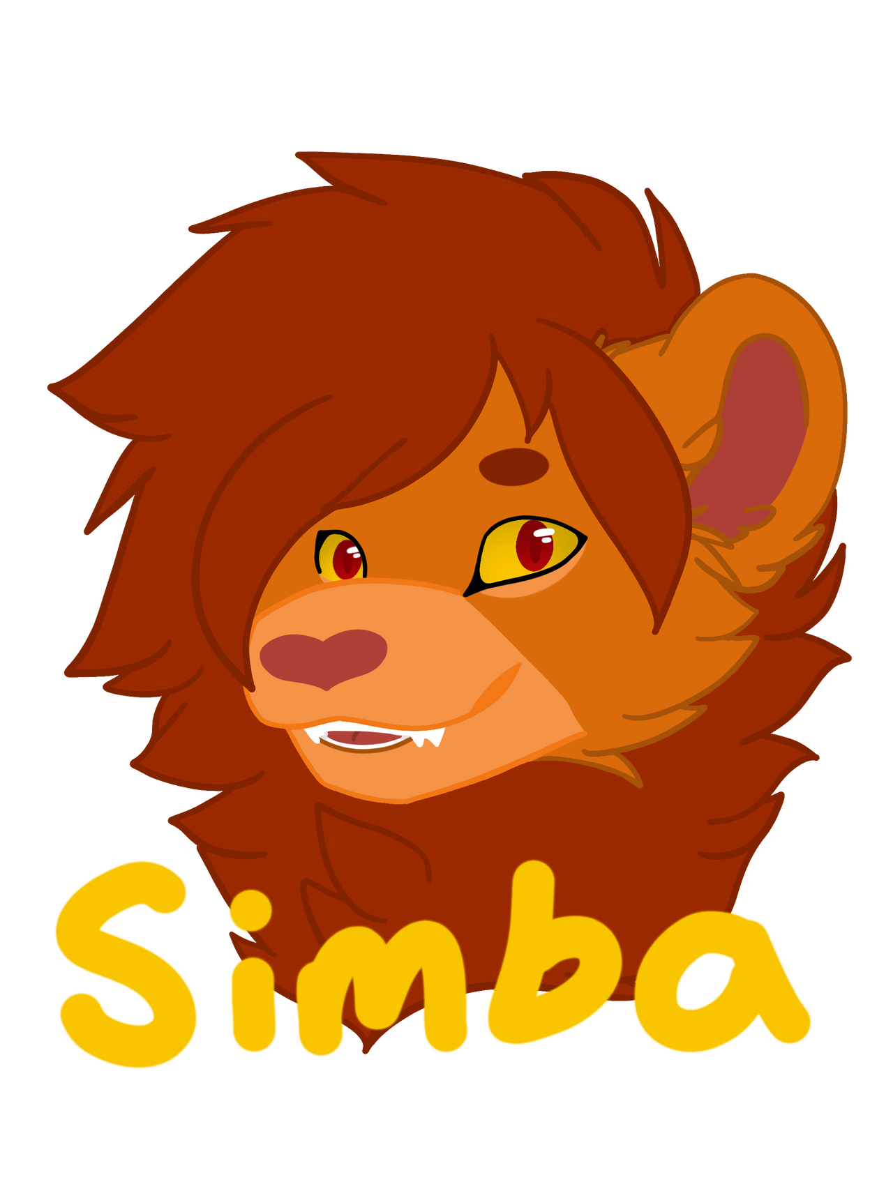 Its a simba by MindyMooMoo on DeviantArt