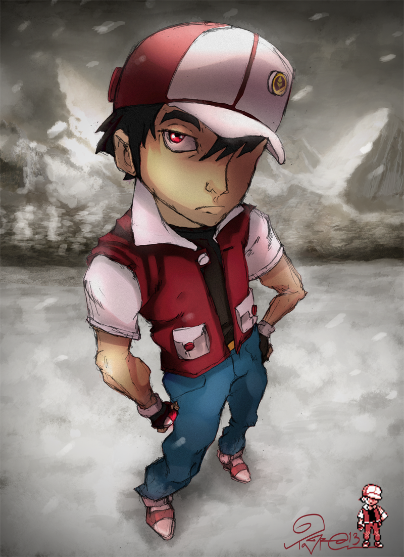 Red Pokemon Trainer by DanielAnything on DeviantArt