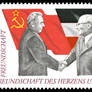Nazi-Soviet Friendship stamp