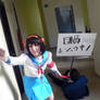 C'mon Kyon! - Haruhi and Kyon cosplay