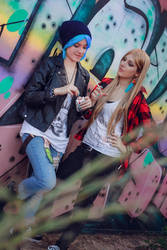 Chloe Price and Rachel Amber cosplay - 2