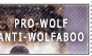 Pro-wolf Anti-Wolfaboo Stamp