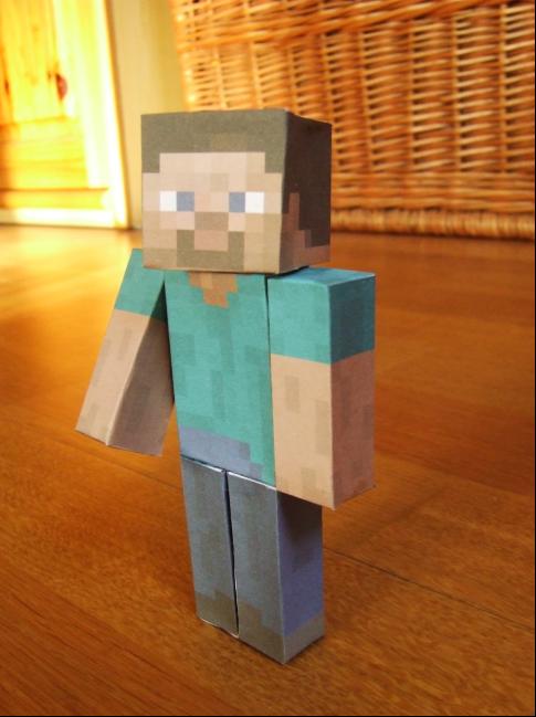 Minecraft Papercraft Steve by Majchu on DeviantArt