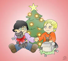 Christmas chibis