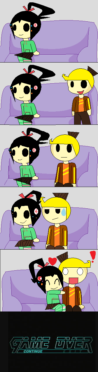 Untitled Rancis And Vanellope Comic