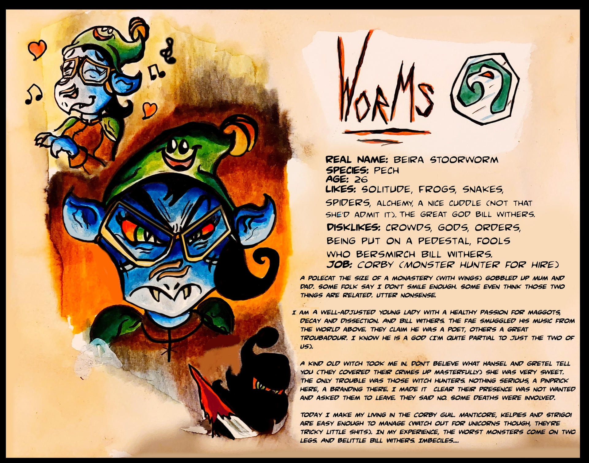 A Life of Worms by Crabbit-Minger on DeviantArt