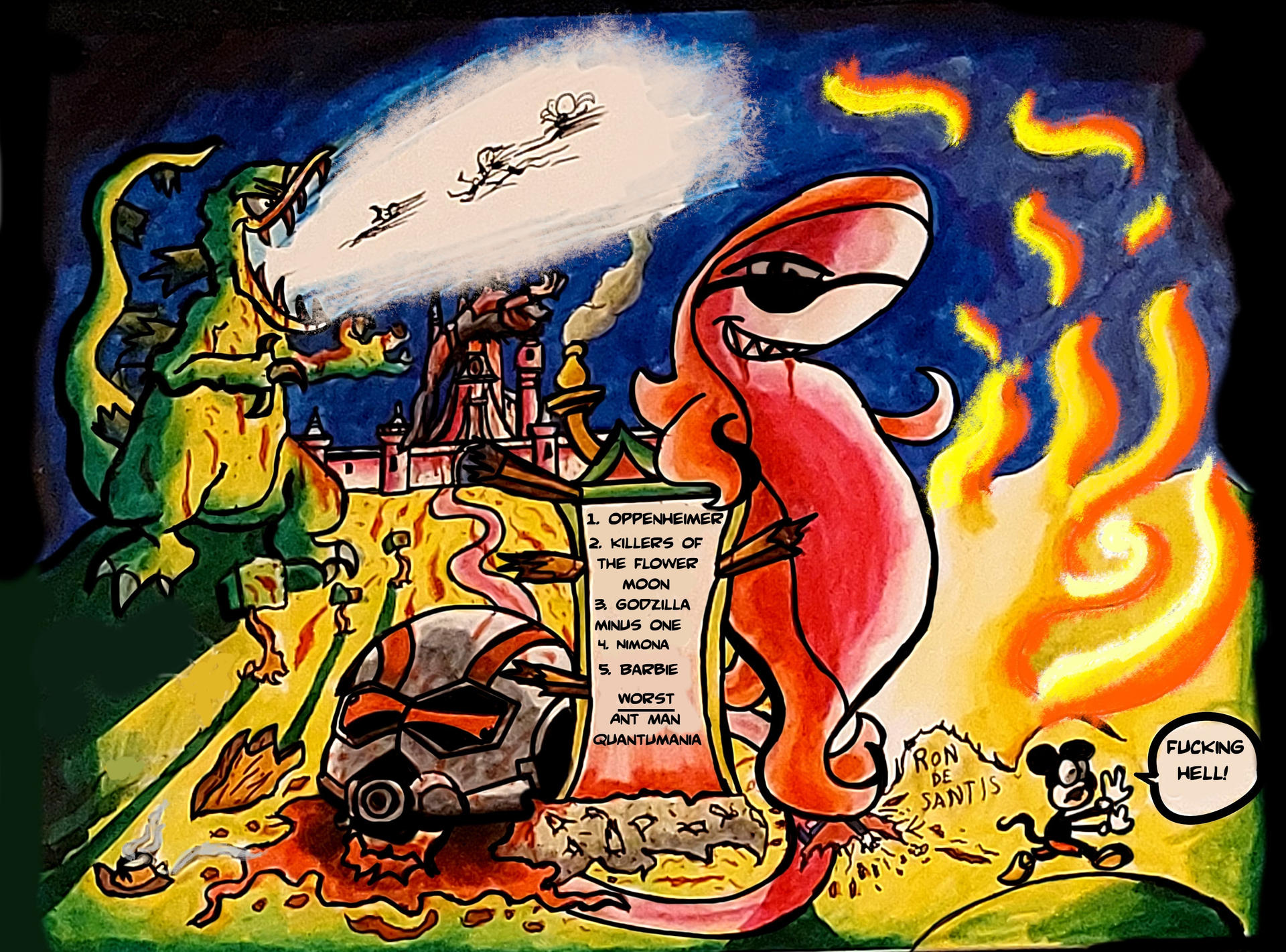 Best of 2023 (Plus Godzilla's Revenge) by Crabbit-Minger on DeviantArt