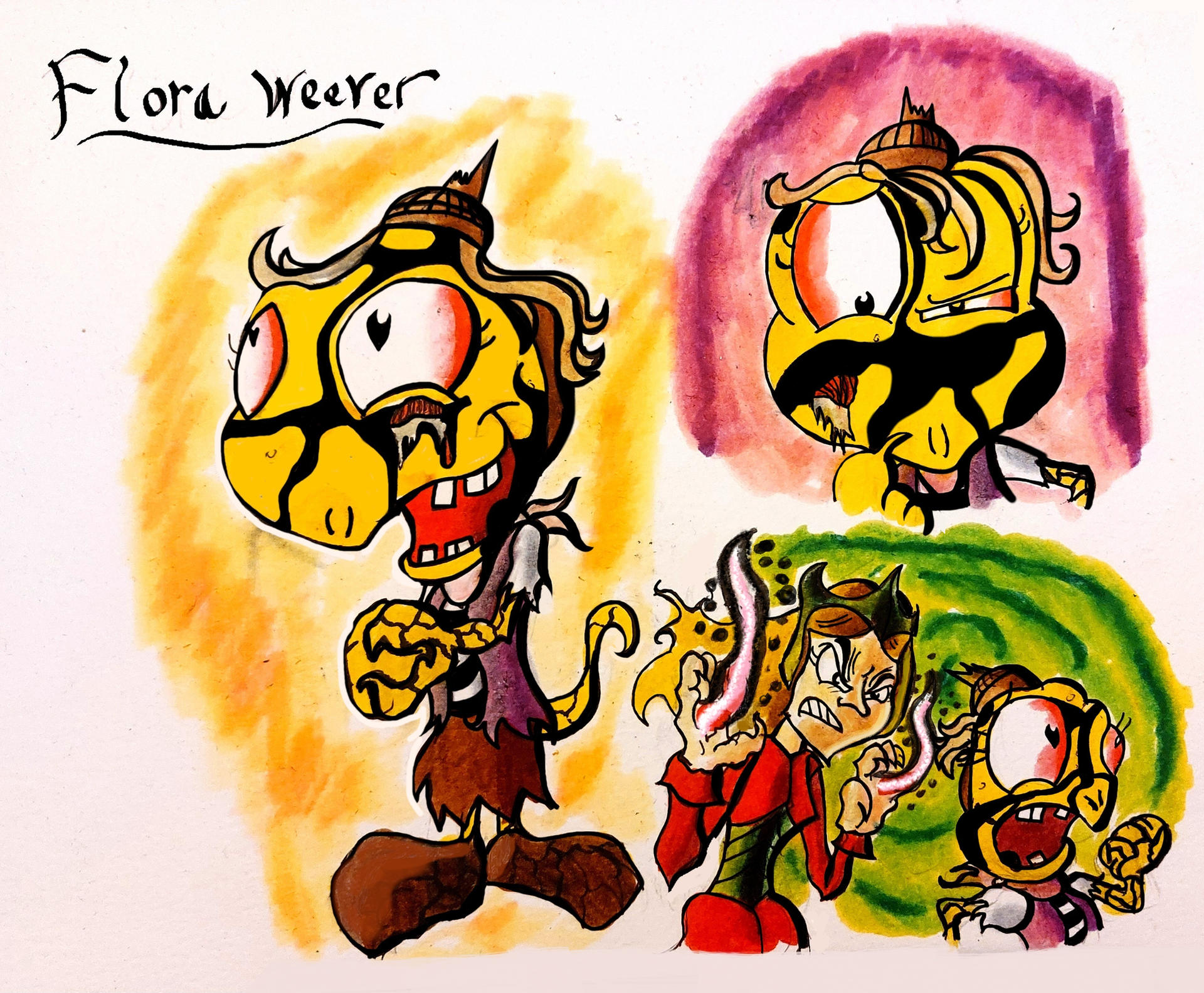 Flora Weaver - 9 to 5 in Jigsaw City by Crabbit-Minger on DeviantArt