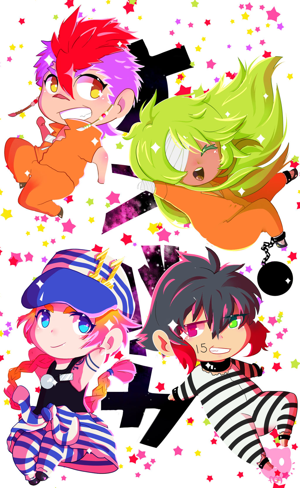 Nanbaka By Fantasycatart On DeviantArt nanbaka-by-fantasycatart-on-deviantart