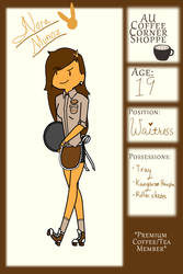 AU Coffee Corner Shoppe Waitress: Nora Munoz