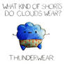What Kind of Shorts Do Clouds Wear?