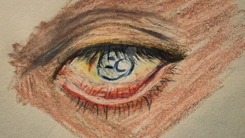 Sad eye by thiccgecklord on DeviantArt