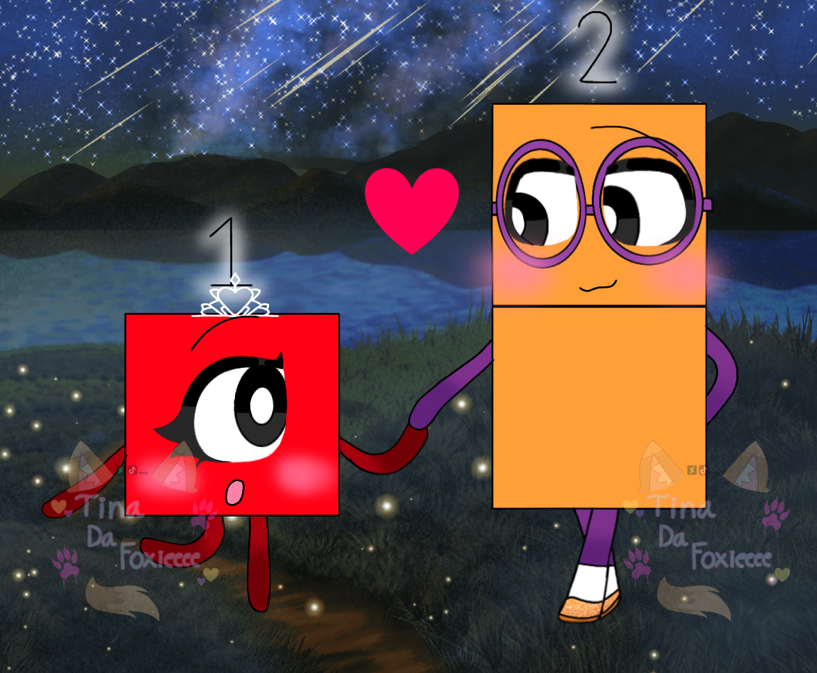 1x2 Fanart (Numberblocks) by Cut3c0r3zChanQwQ on DeviantArt