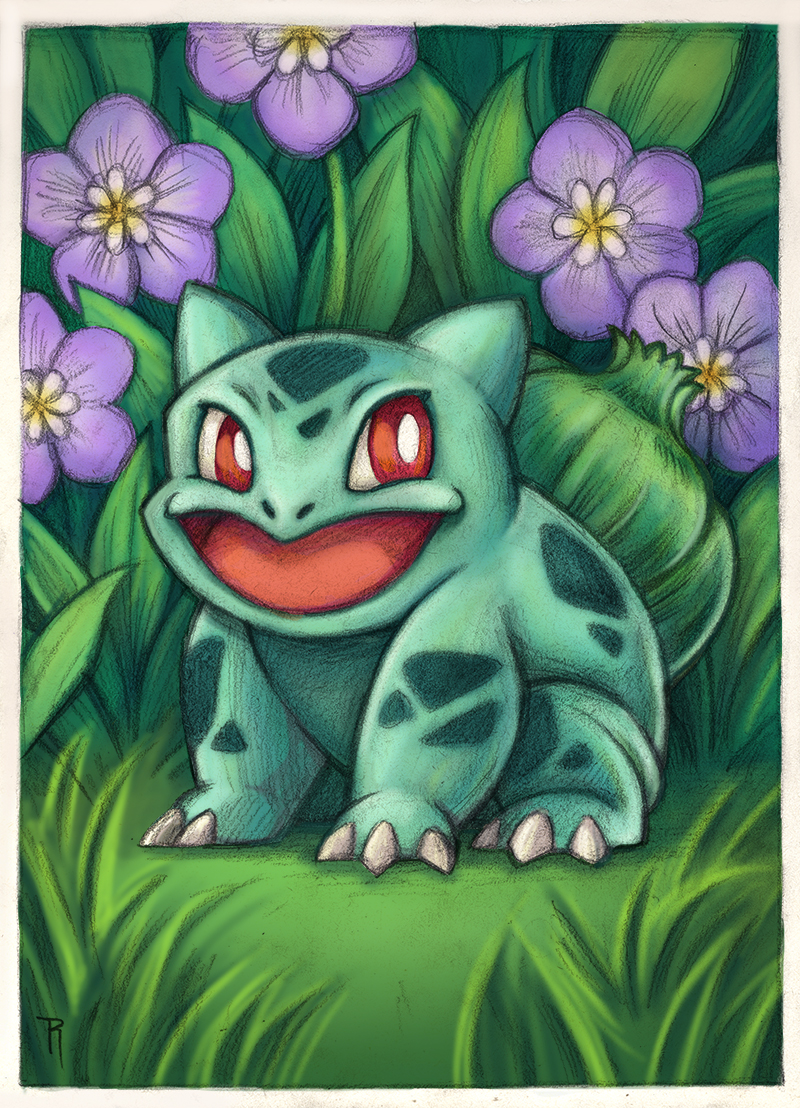 001 Shiny Bulbasaur by AntiumArt on DeviantArt