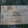 OOAK Egytpian Ouija Board