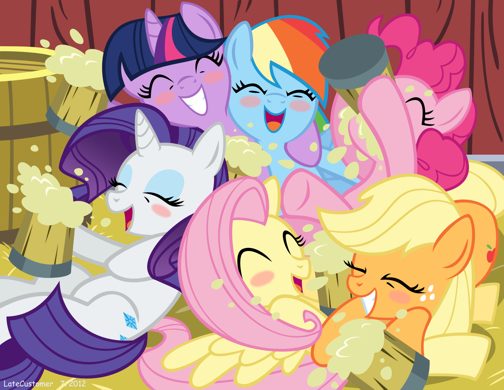 Cider Night at Applejack's by LateCustomer
