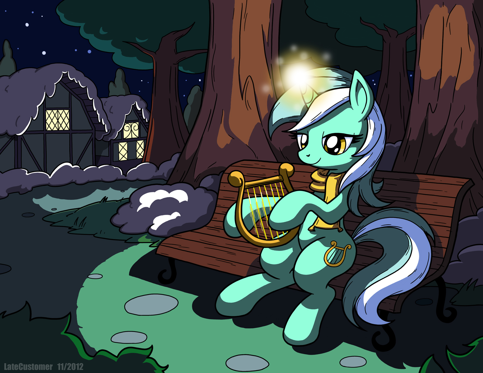 Lyra's Winter Night