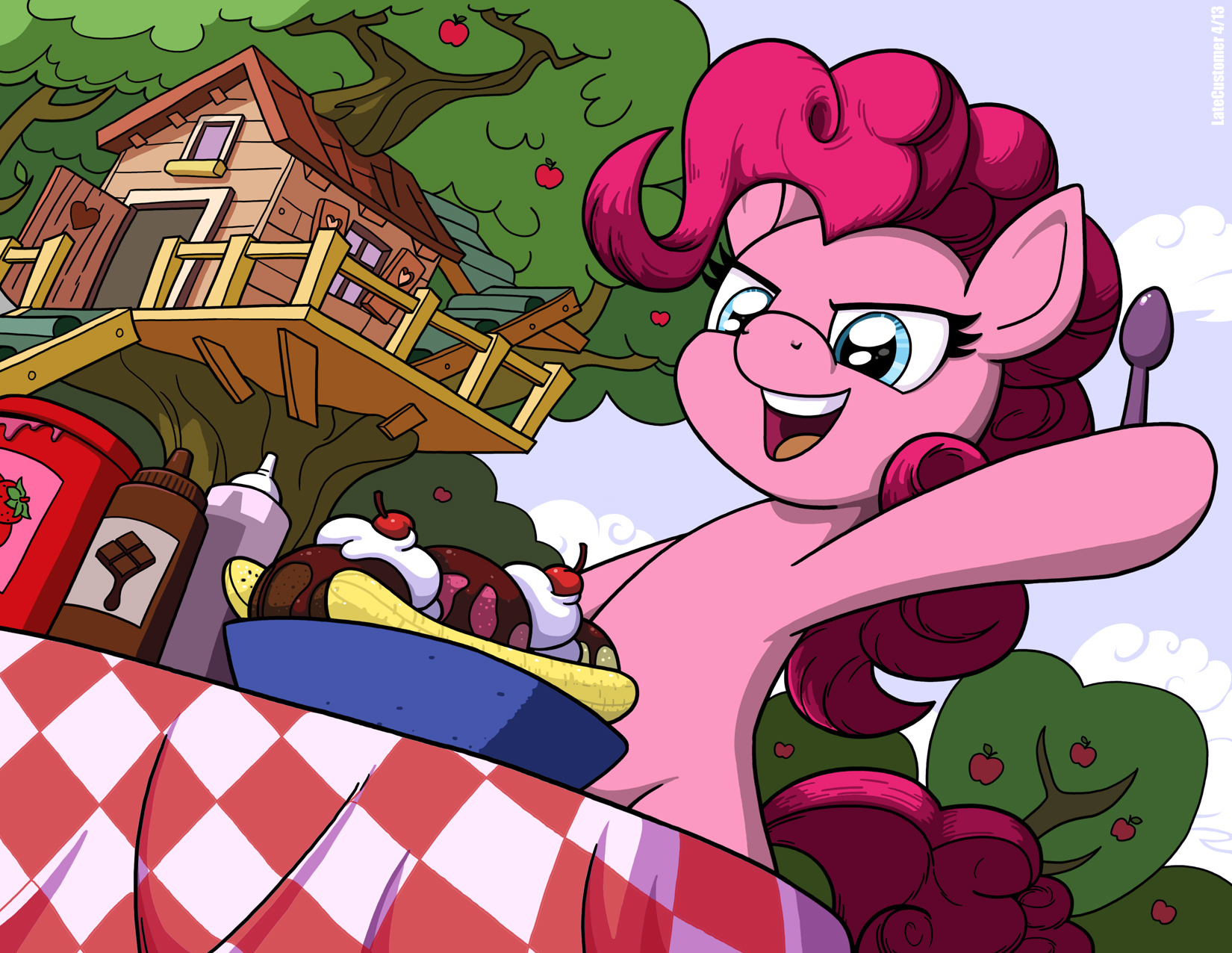 Pinkie's Banana Split