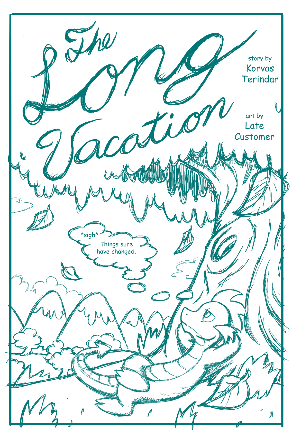 The Long Vacation Cover Page - Commission