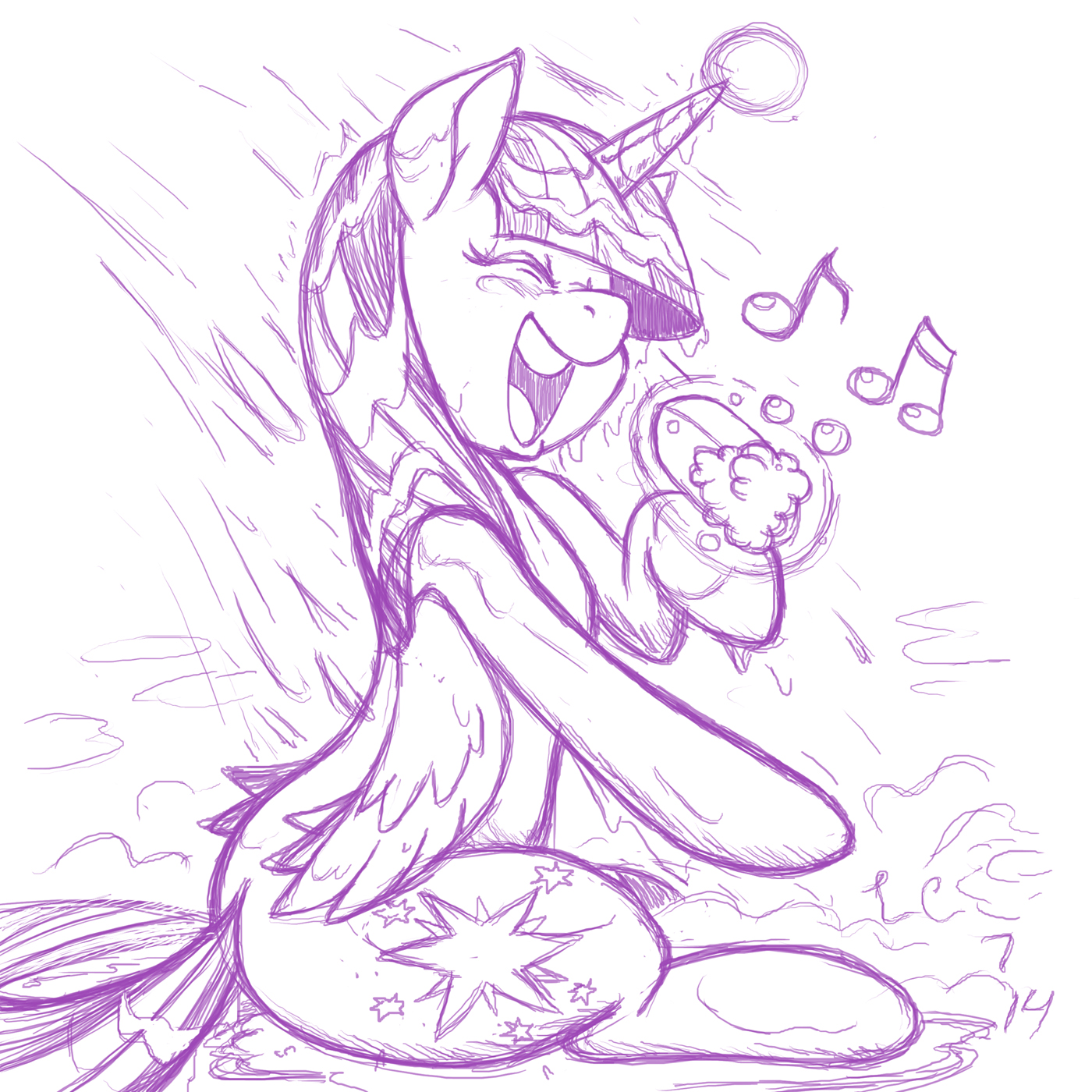 Shower Singing Superstar (sketch)