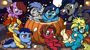 Pumpkin Pony Friends