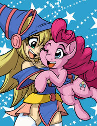 Magic Girl and Pink Pony