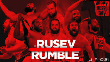 Rusev Rumble Custom Wallpaper