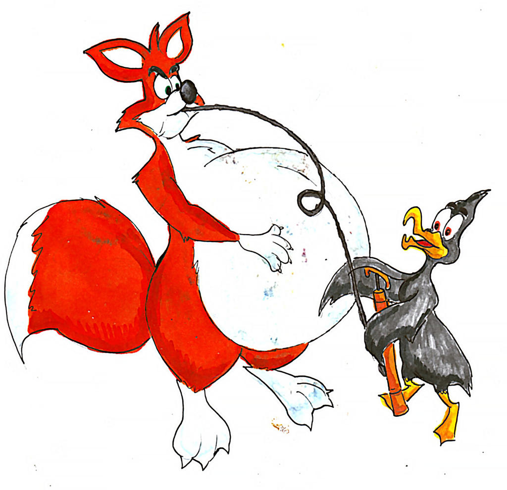Fox Inflation Fox and Zlyuka-Inflation by diom1993 on DeviantArt
