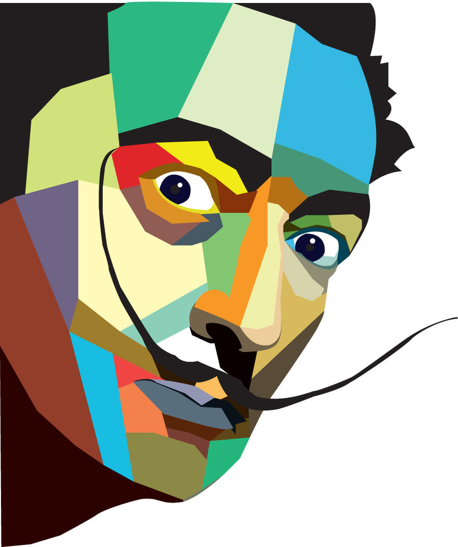 Wpap Salvador Dali By Aiueo Fuu On Deviantart Wpap Salvador Dali By Aiueo Fuu On Deviantart