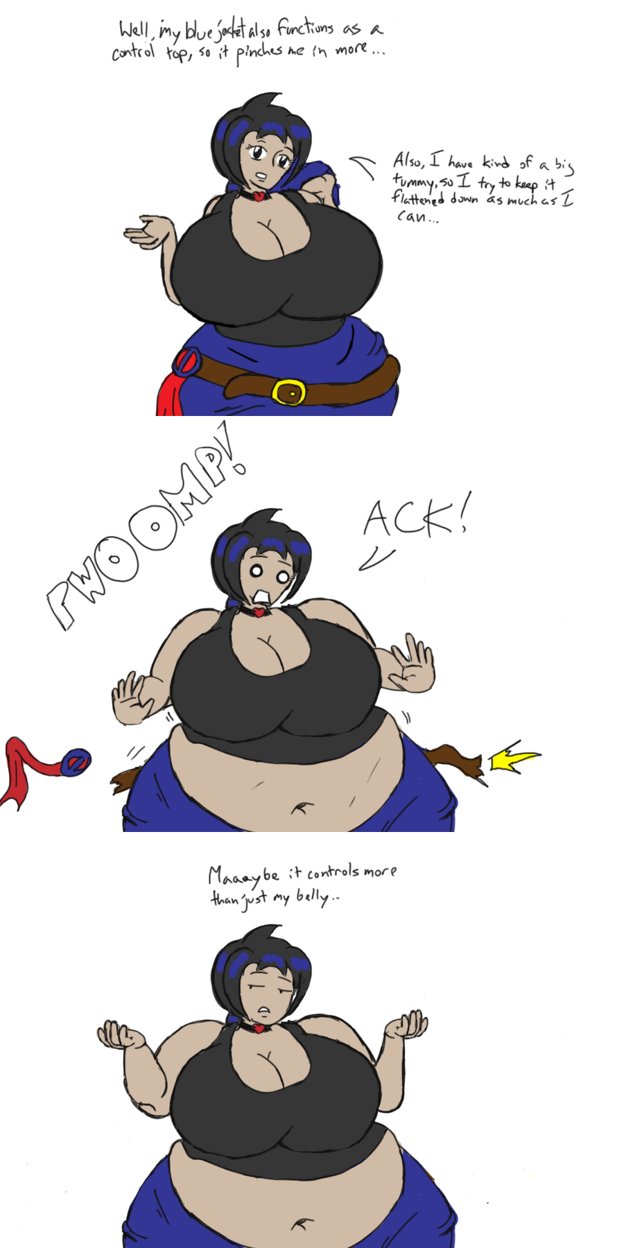 Tumblr - Berry Mage and her Midsection