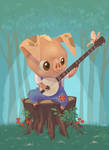 Banjo Piggy by tinysnail